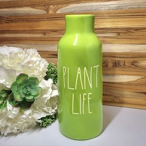 Rae Dunn - Plant Life - 8.5 Inch Green Vase
